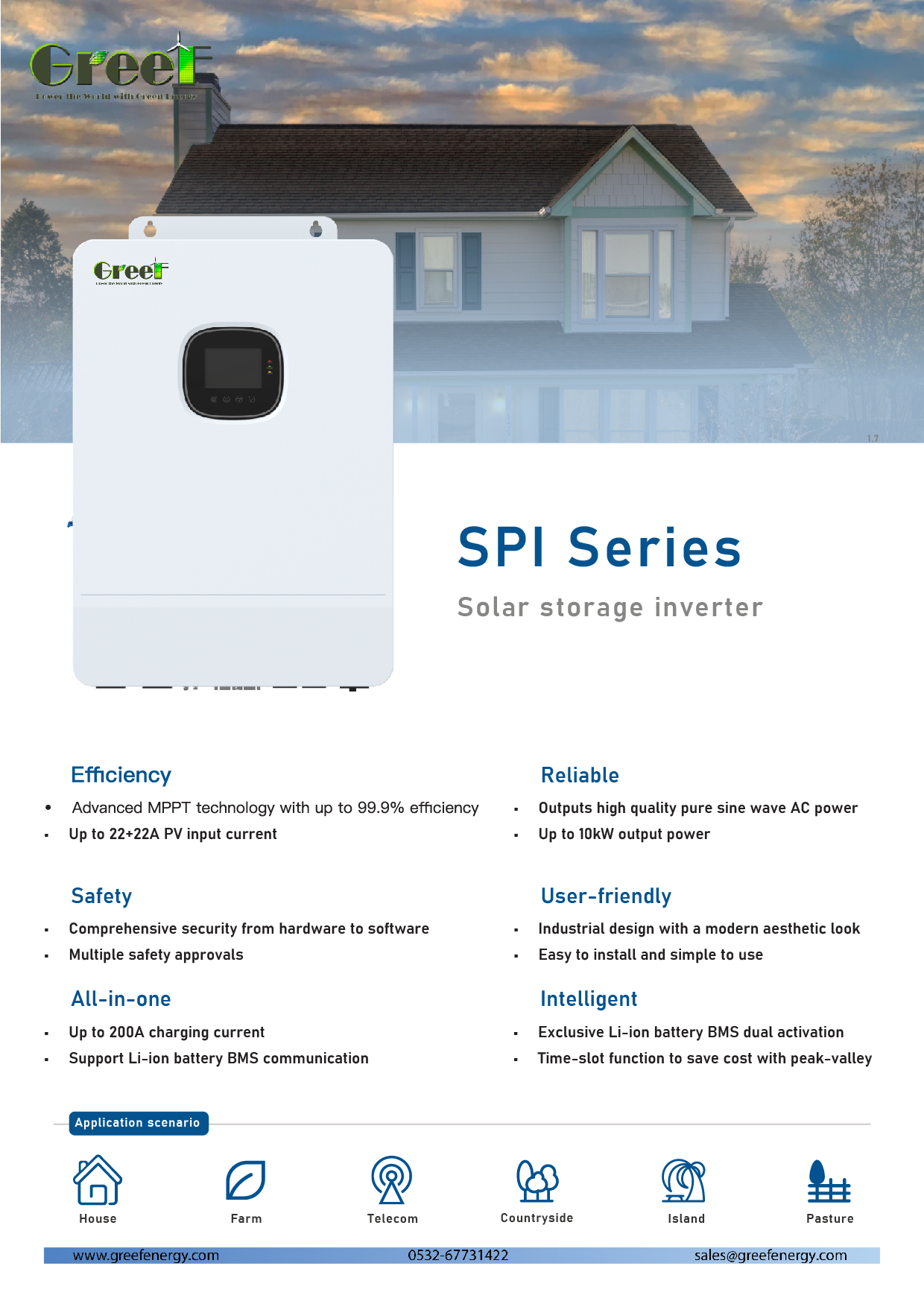 SPI series_48V_8~10kW_US_Solar storage inverter_Datasheet_V1.7-01